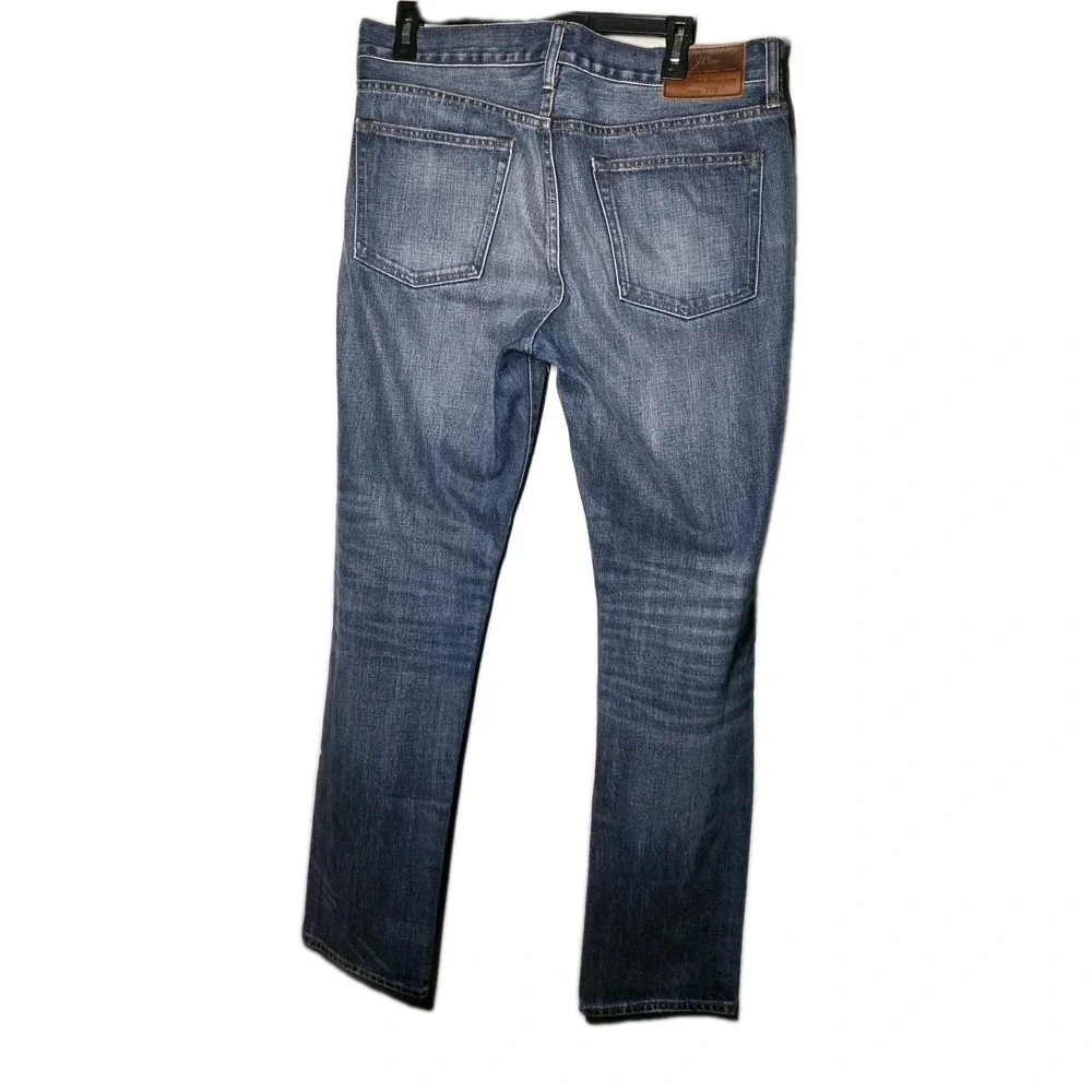 J Crew Style 770 Men's 34x34 Japanese Fabric Kaihara Denim Blue Cotton Jeans